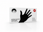 10 Boxes Black Nitrile Gloves, Food Safe Disposable Gloves Latex Free, Rubber Gloves Powder Free for Cooking, Kitchen Clean