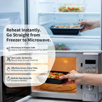 60 Pack 28 oz Plastic Meal Prep Containers with Lids,Microwave Safe